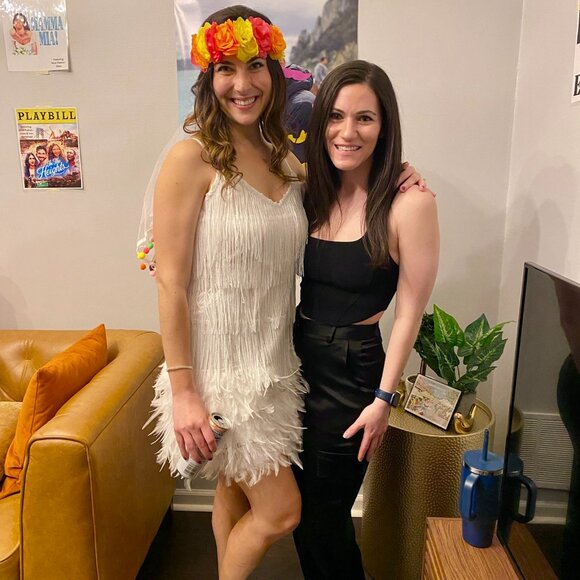 Fun White Fringe Dress! - Picture 2 of 2